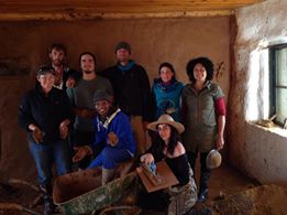 Natural building collective course group photo April 2014