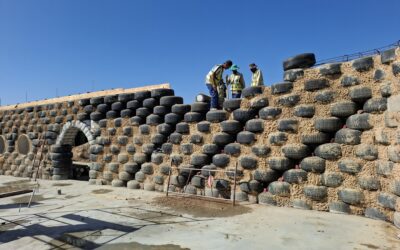Rammed-earth tyre walls: Your questions answered